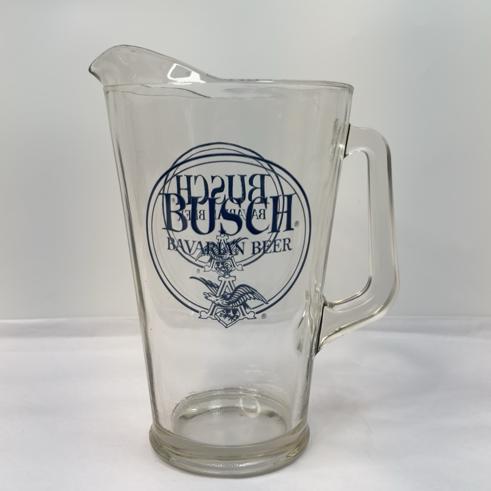 Vintage Busch Bavarian Beer Large Pitcher - Picture 2 of 11